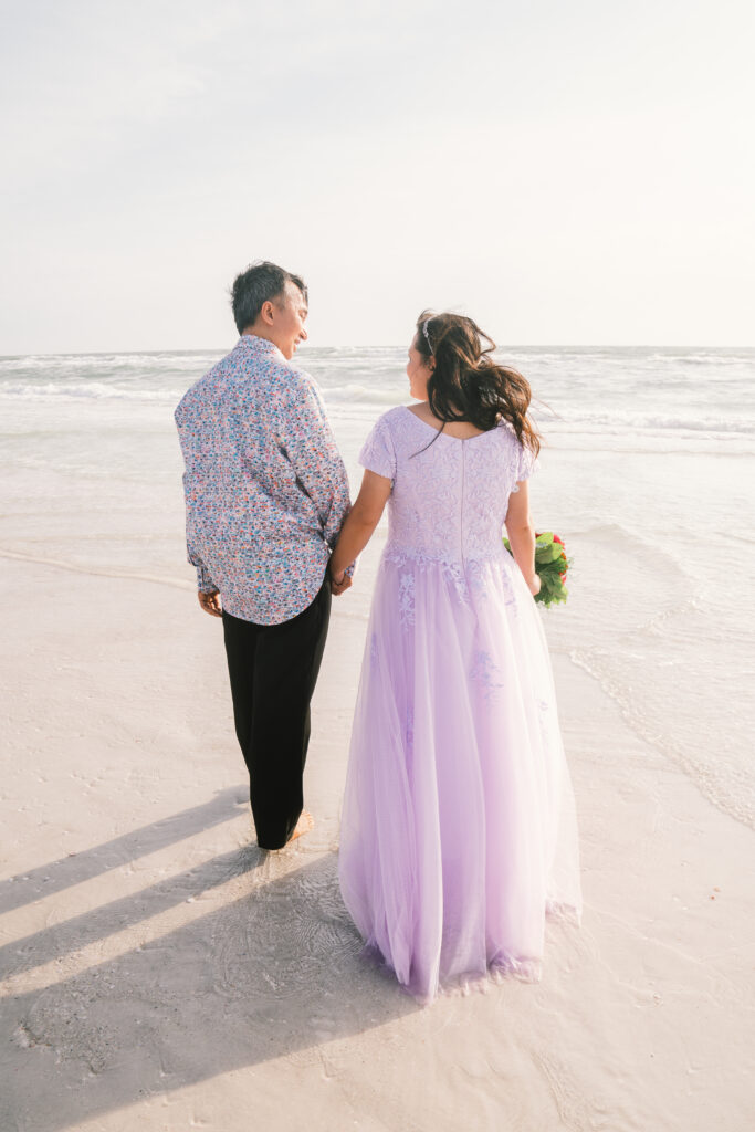 Florida beach wedding