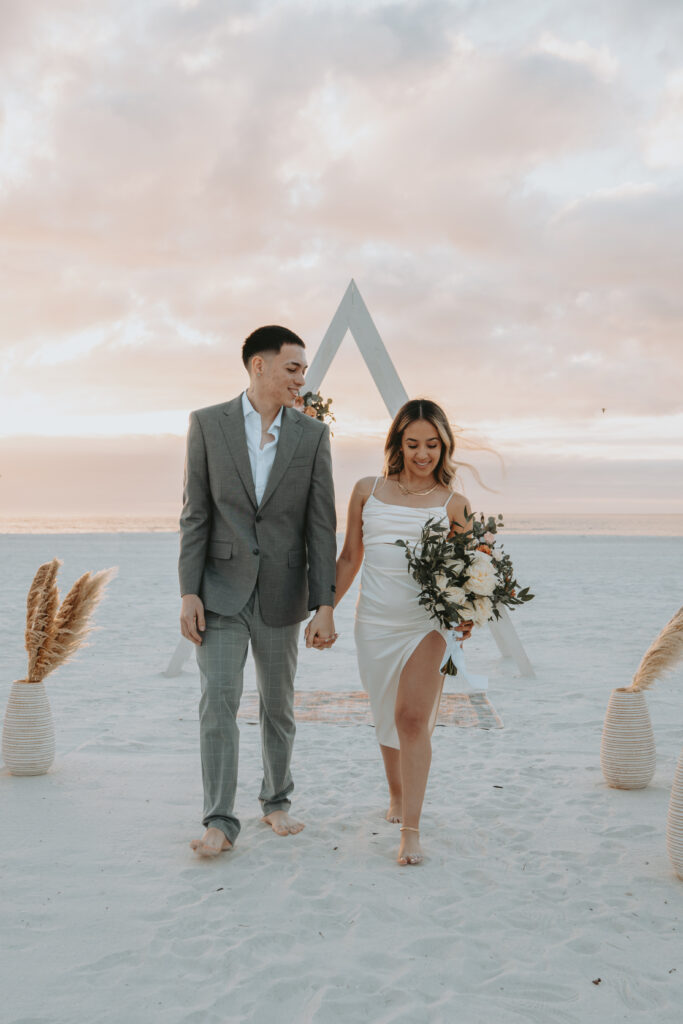 Florida beach wedding