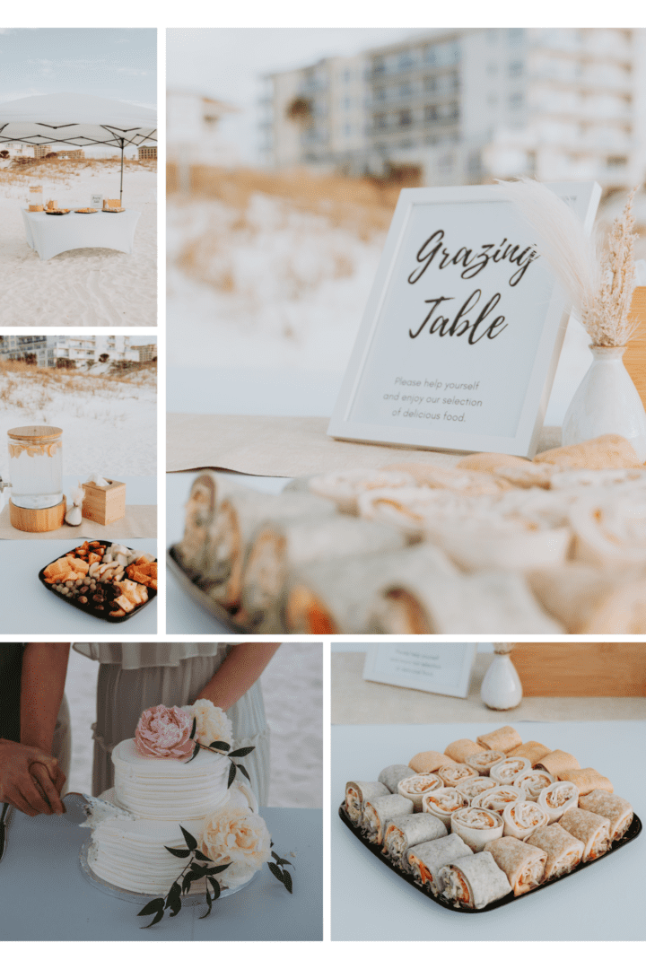 Beach reception in Florida