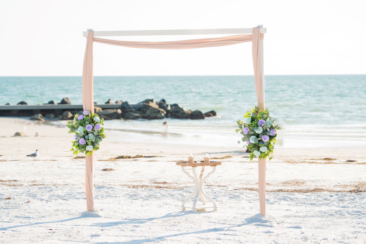 Florida affordable beach weddings